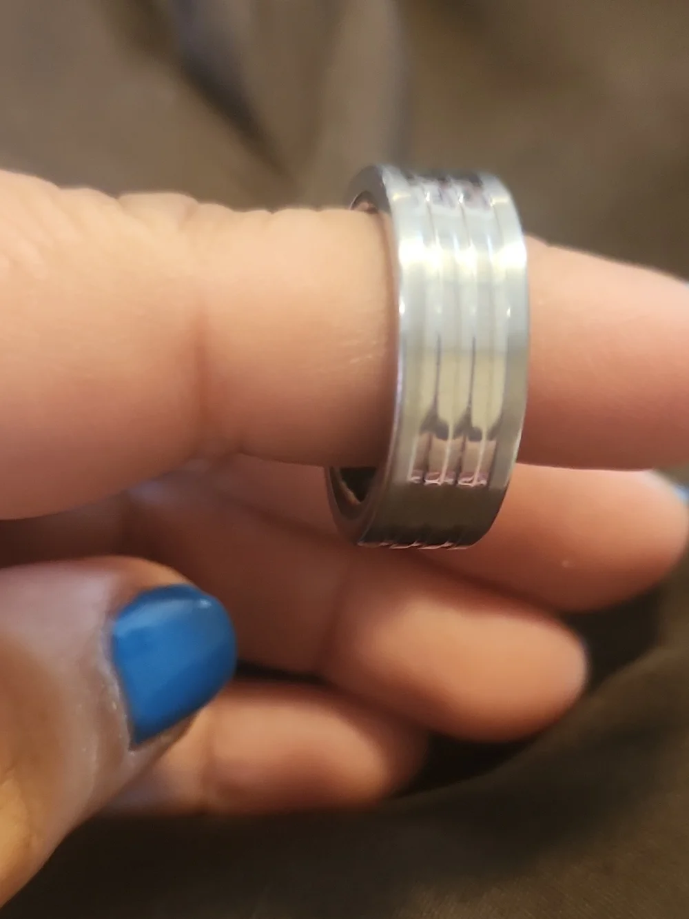 Smart Ring (Silver) - Wearable Activity & Sleep Tracker